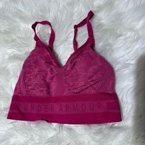 Under Armour pink sports bra size M